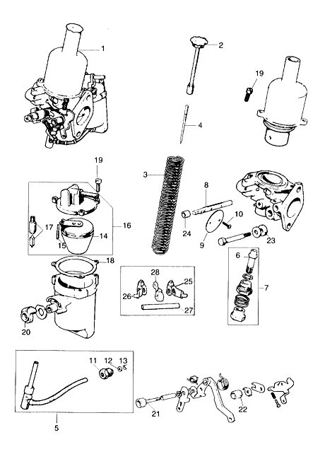 キャブレター – HS2ツイン | ローバーミニ・クラシックミニ・ミニ