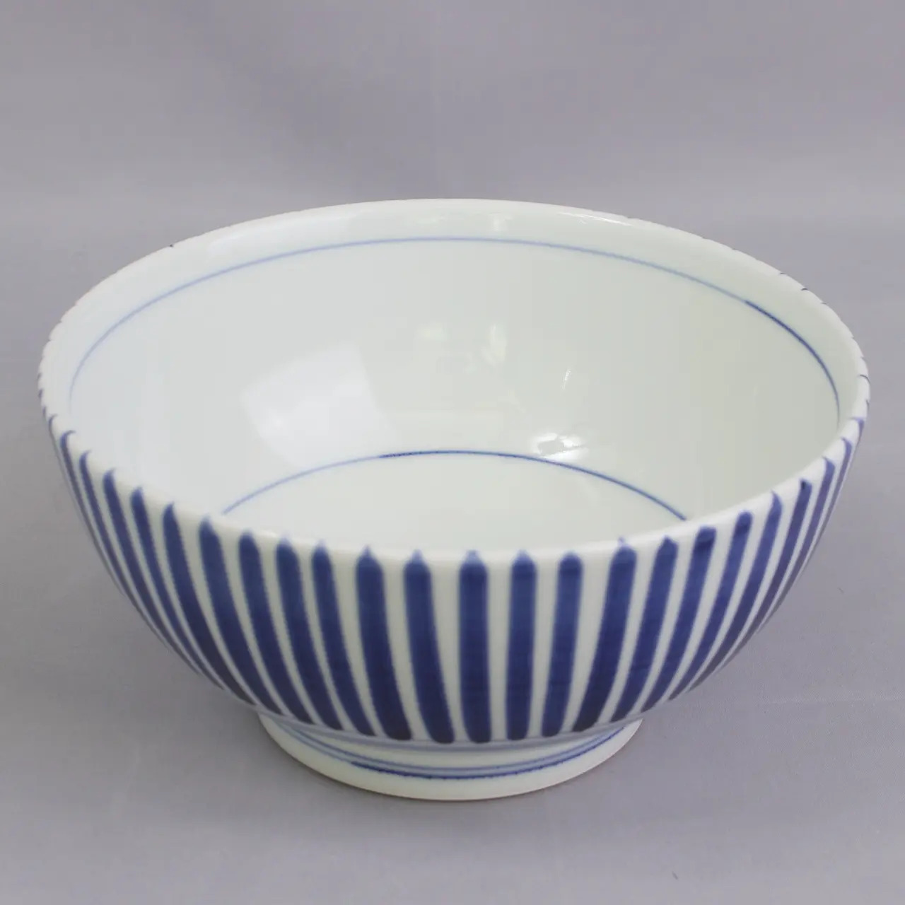 砥部焼 千山窯 うどん鉢（中） | 砥部焼観光センター炎の里