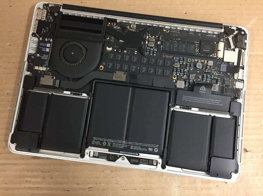 Macbook Pro(A1502)のSSDを本体が認識しなくなった！起動しなくなった