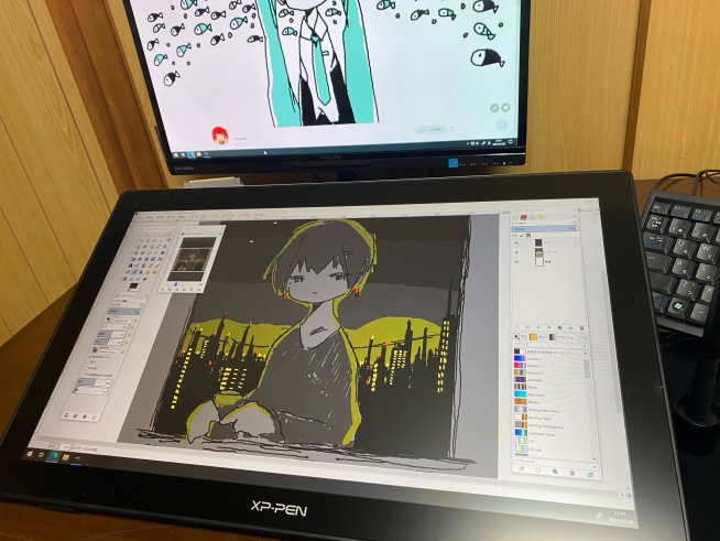 でっかい画面で夢を叶える！超コスパ液タブ「XP-PEN Artist 22（第二