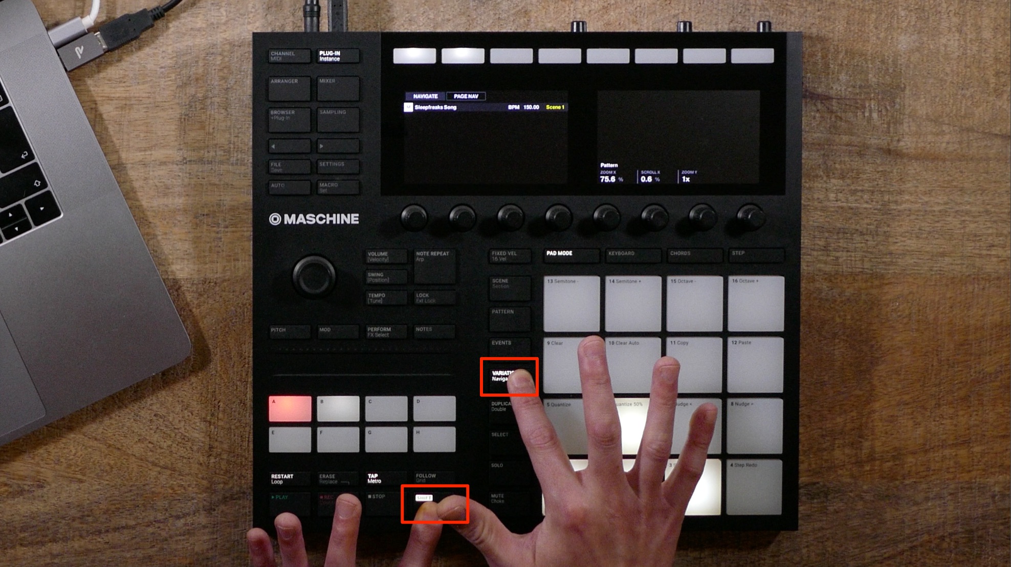 Maschine MK3 の使い方④ パターンのレコーディング 基本と設定
