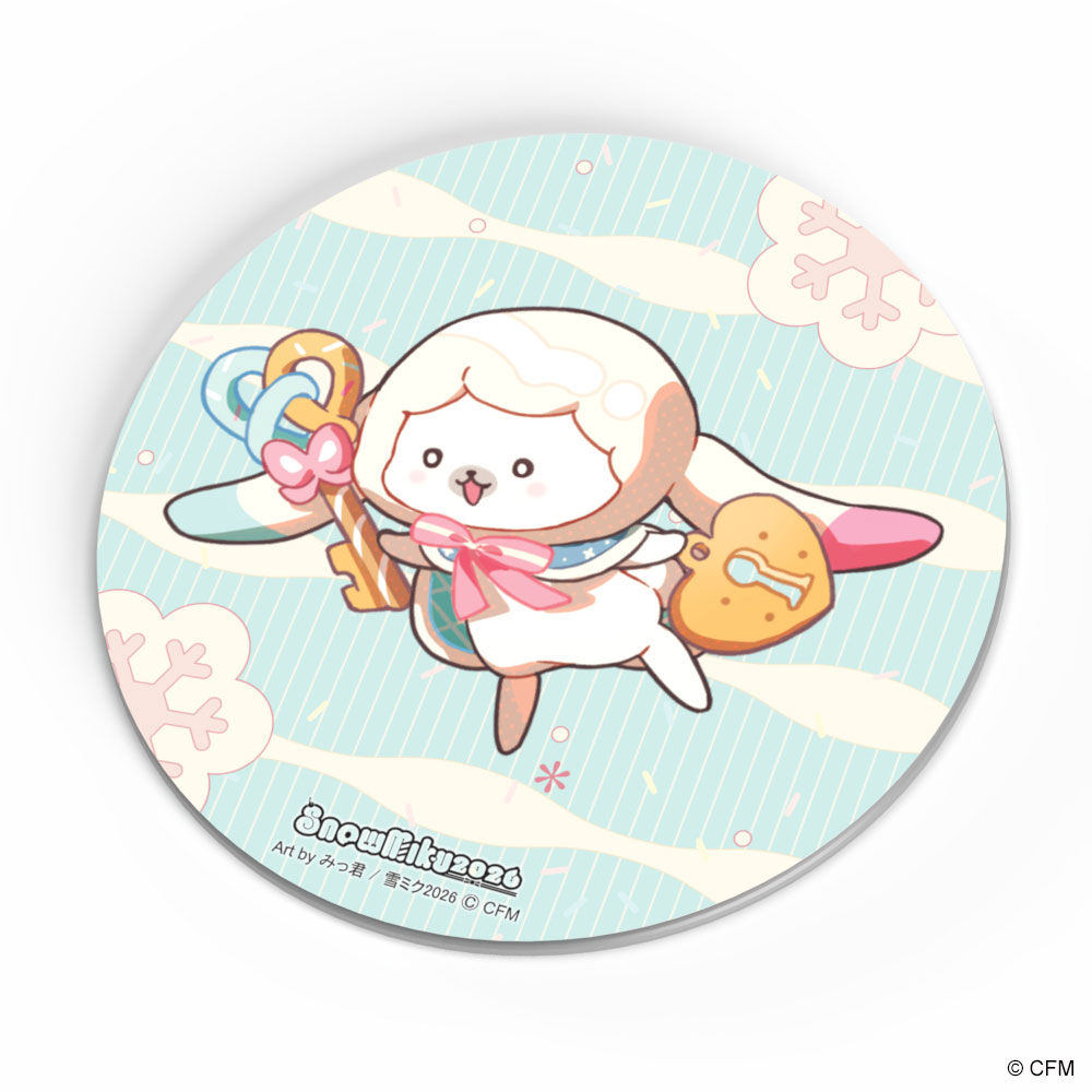 グッズ]SNOW MIKU 2026 コースターパブミラー｜SNOW MIKU 2026
