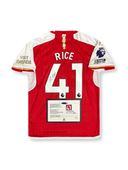 2023-24シーズン アーセナル ホーム デクラン・ライスサイン入り 41番