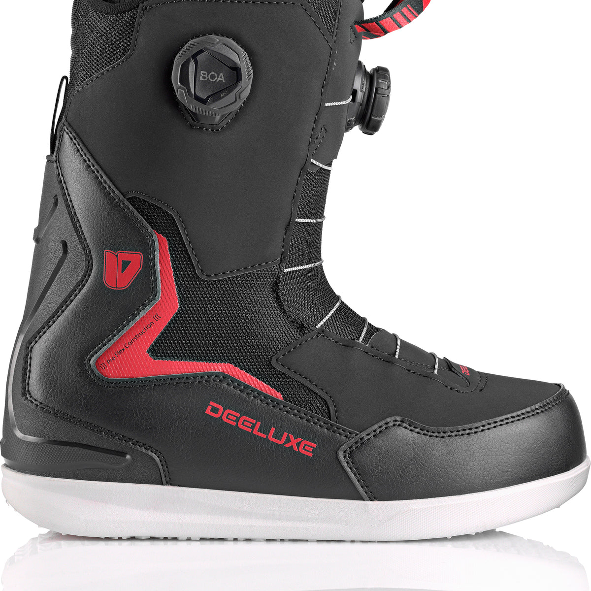 スノーボード ブーツ ディーラックス DEELUXE ID DUAL BOA RED MATTER