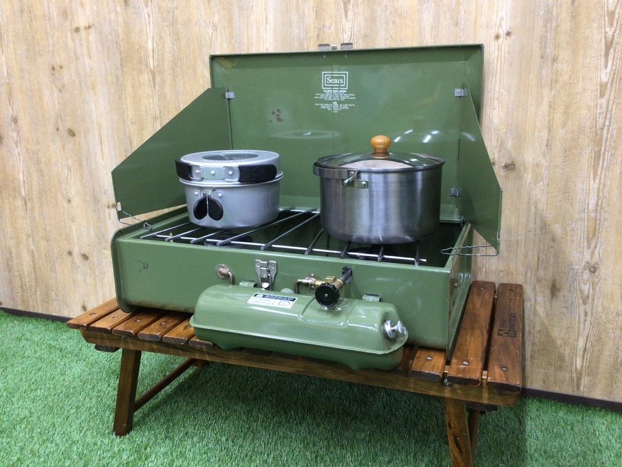 ヴィンテージ買取】シアーズのガソリンツーバーナー476.72245入荷