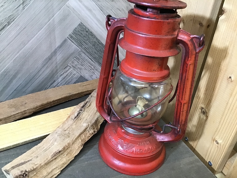 MADE IN JAPANのハリケーンランタン！winged wheelのNo.400入荷