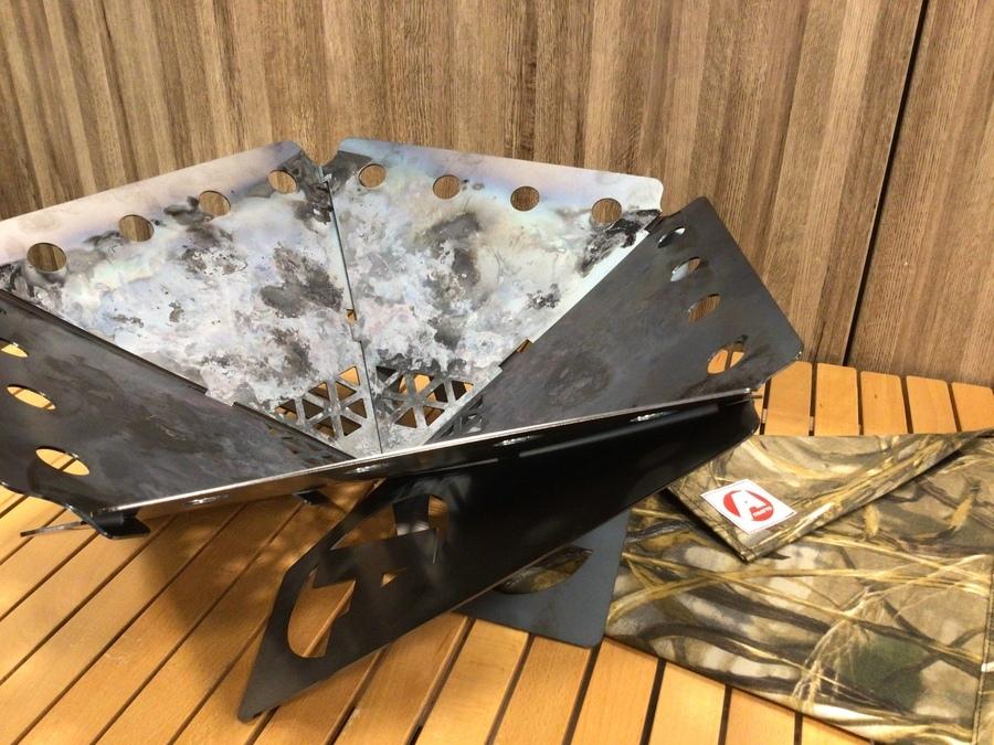 オシャレな焚火台はいかが？アシモクラフトの「takibi no asi