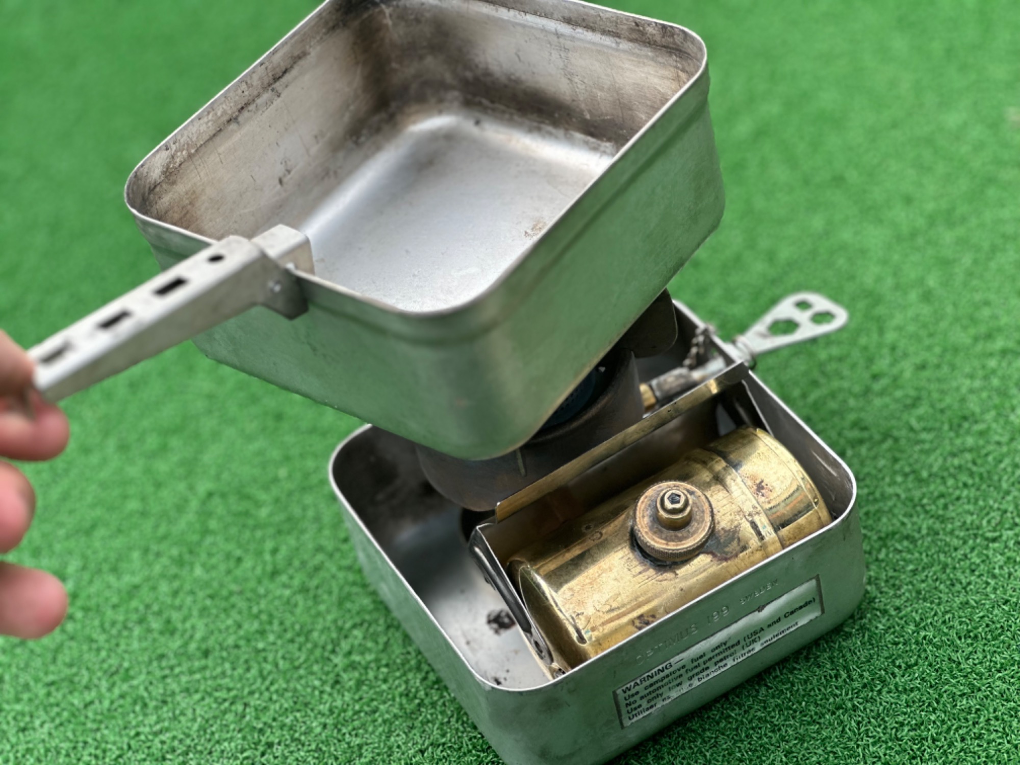 貴重なオプティマスのマルチ対応箱ストーブ!No.199 レンジャー 後期型