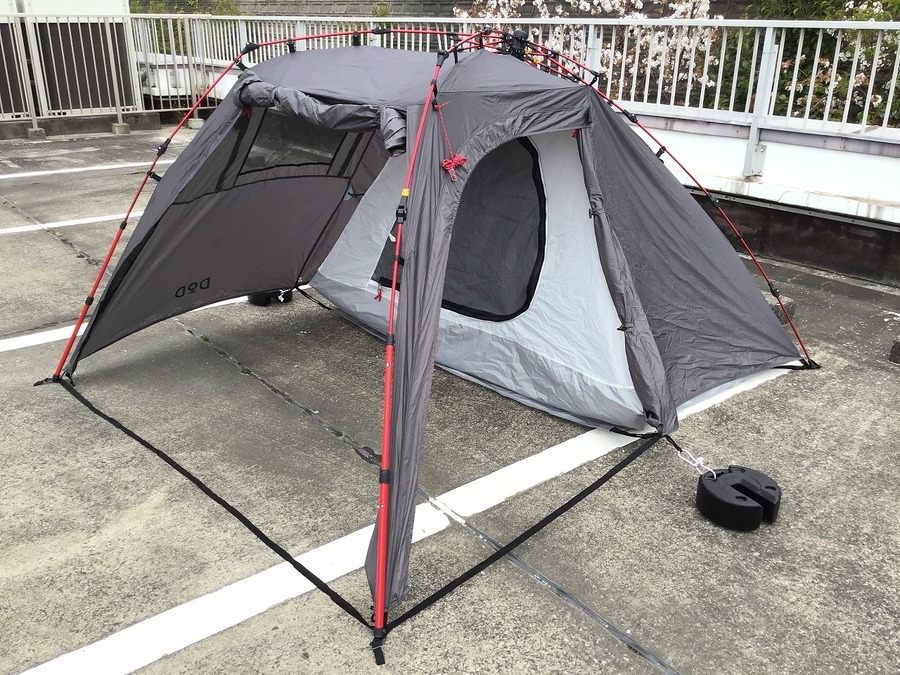 DOD】人気絶大ののライダーズバイクインテント入荷！[2020.04.09発行