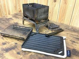 ソロキャンプにぴったり！笑'sの焚き火調理台700reをご紹介！[2020.09