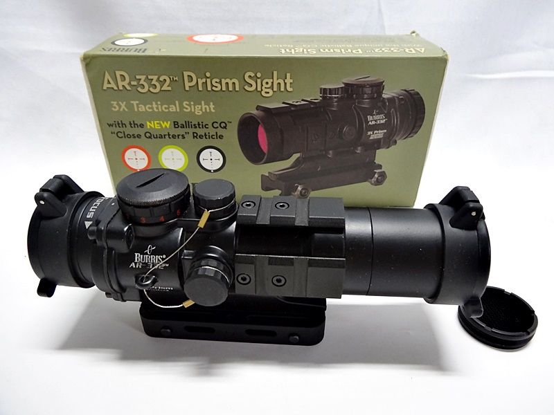 実物品買取実績「バリス(BURRIS) AR-332プリズムサイト＆トリジコン