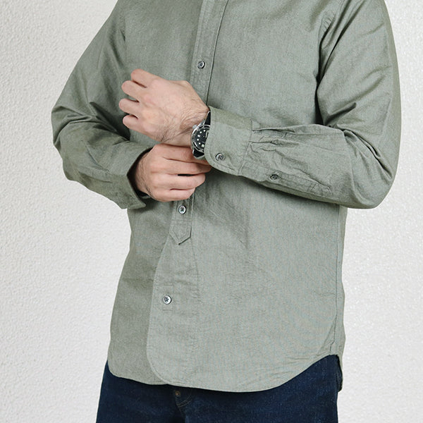 BRITISH OFFICERS SHIRT / DARK GREEN — SPEEDWAY