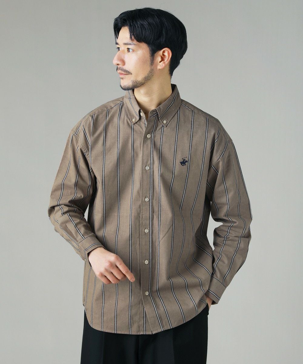 ツイルピーチワンポイント刺繍ボタンダウンシャツ | 【公式】SPU スプ