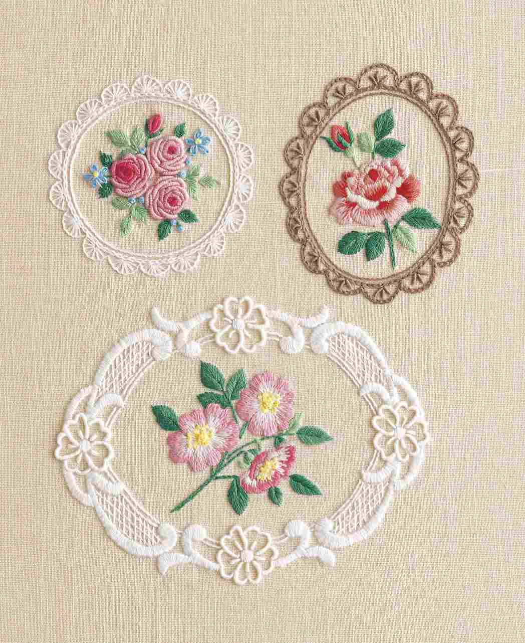 2月25日発売『刺しゅうで描く 装飾的な花模様』 - ニュース | 日本