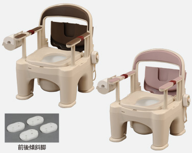 ポータブルトイレ＜座楽＞ラフィーネ｜排泄用品｜介護用品・設備