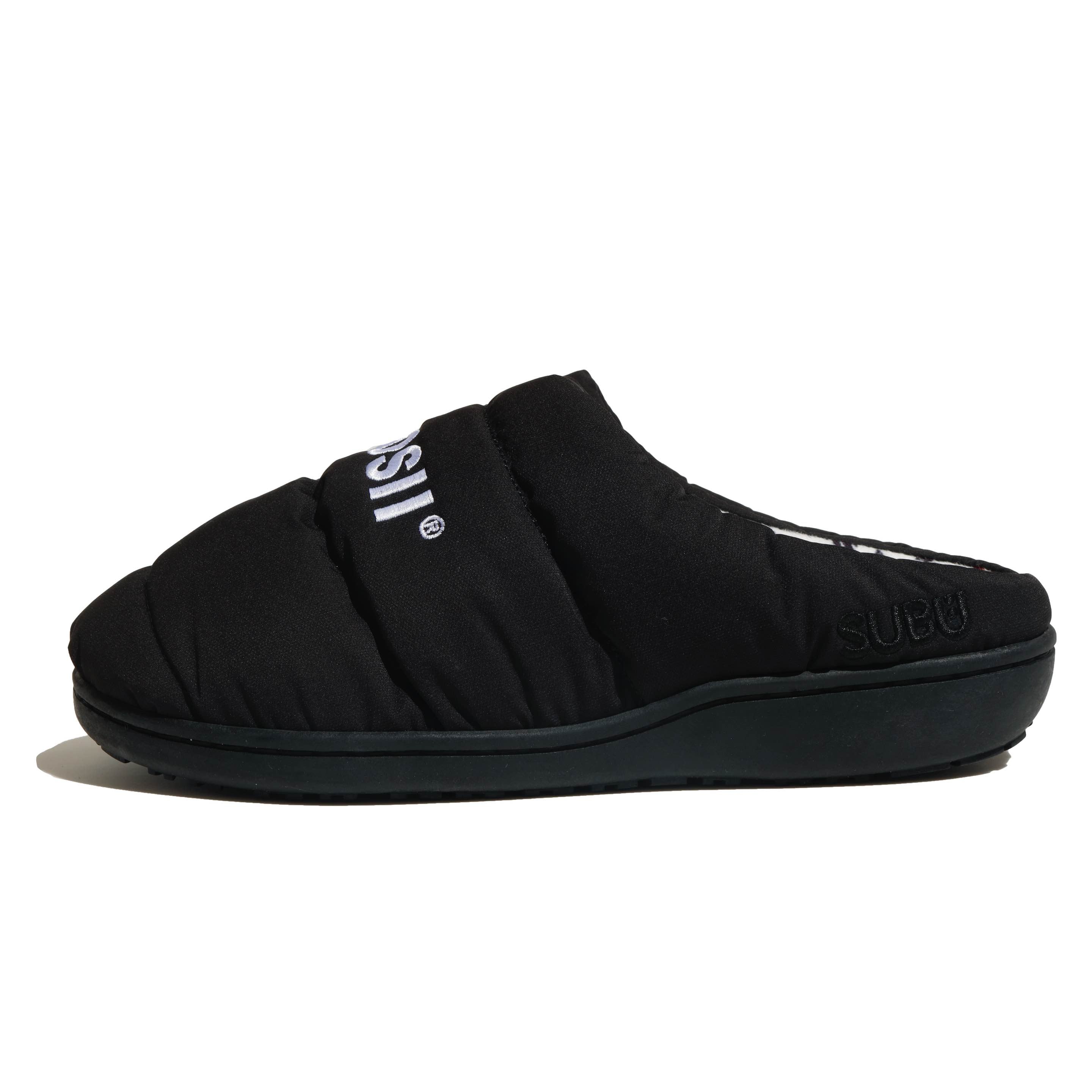 SUBU x BOKU HA TANOSII ボクタノパフサンダル BLACK – SUBU ONLINE STORE