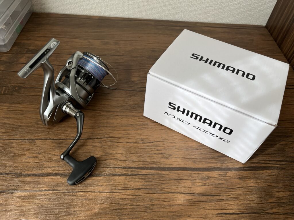シマノ「21ナスキー 4000XG」のインプレ！ショアジギングでの使用感