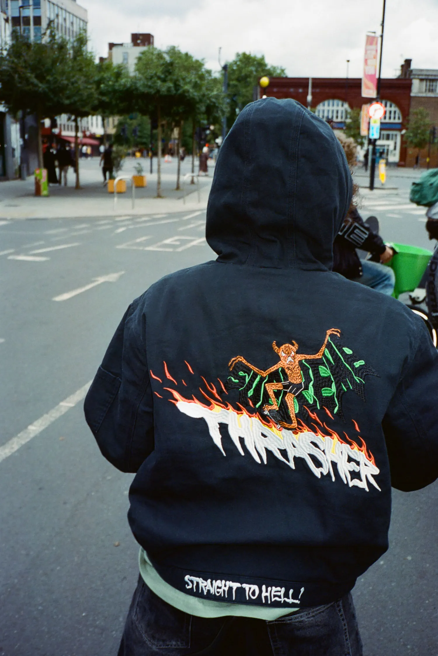Supreme®/Thrasher® Hooded Work Jacket | Supreme 24fw