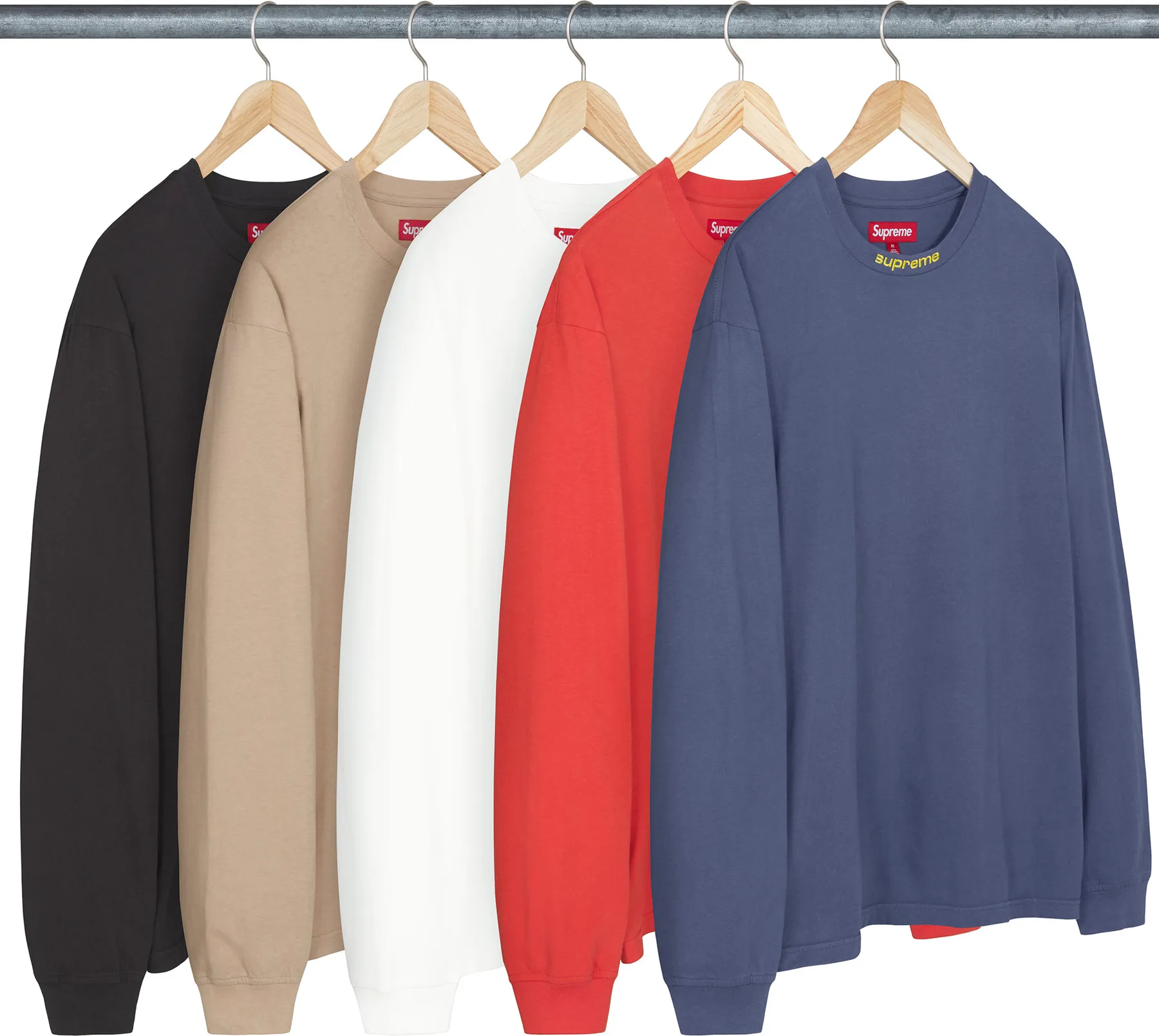 Embroidered Collar L/S Top | Supreme 24fw