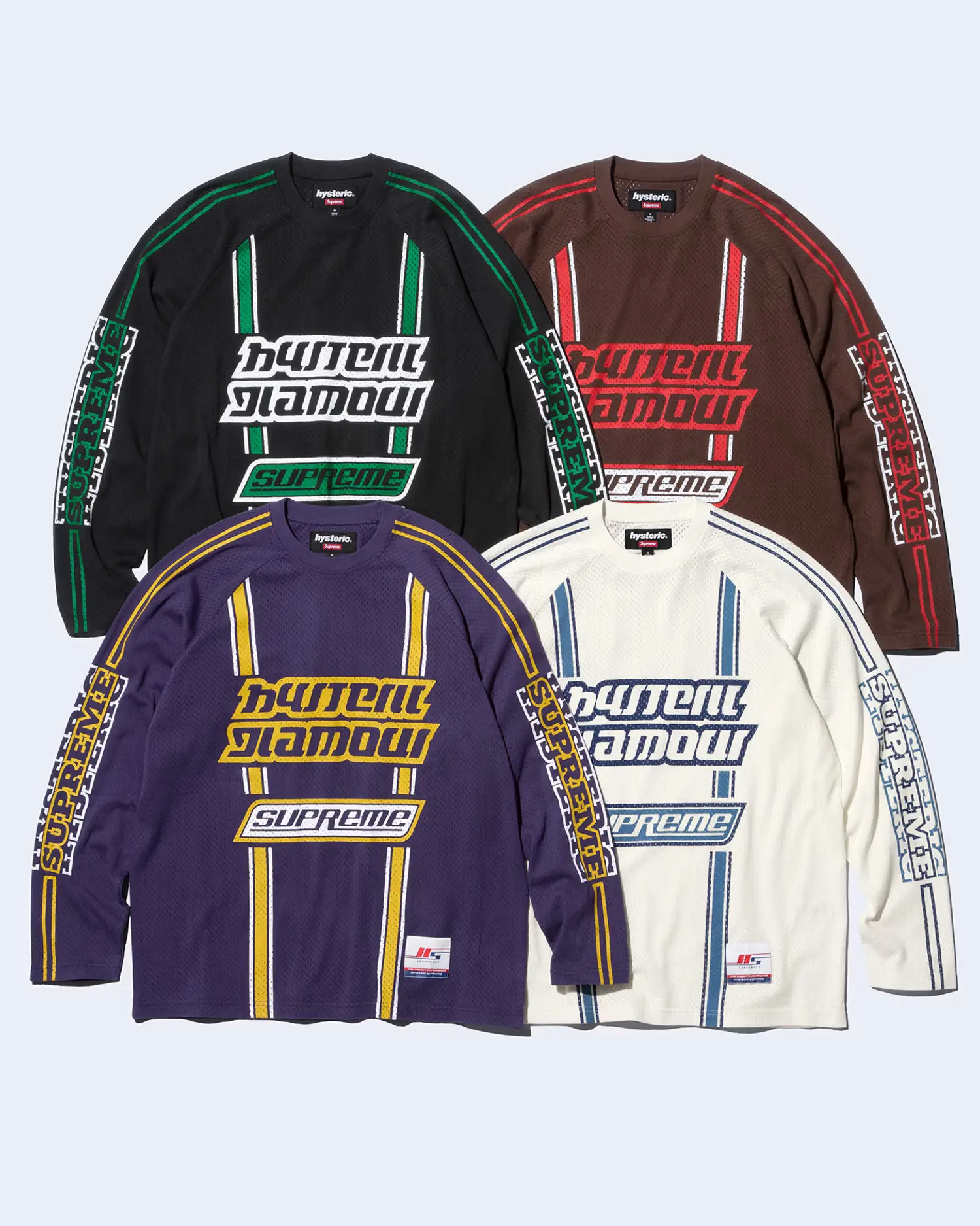 Supreme®/HYSTERIC GLAMOUR Mesh L/S Top | Supreme 24fw
