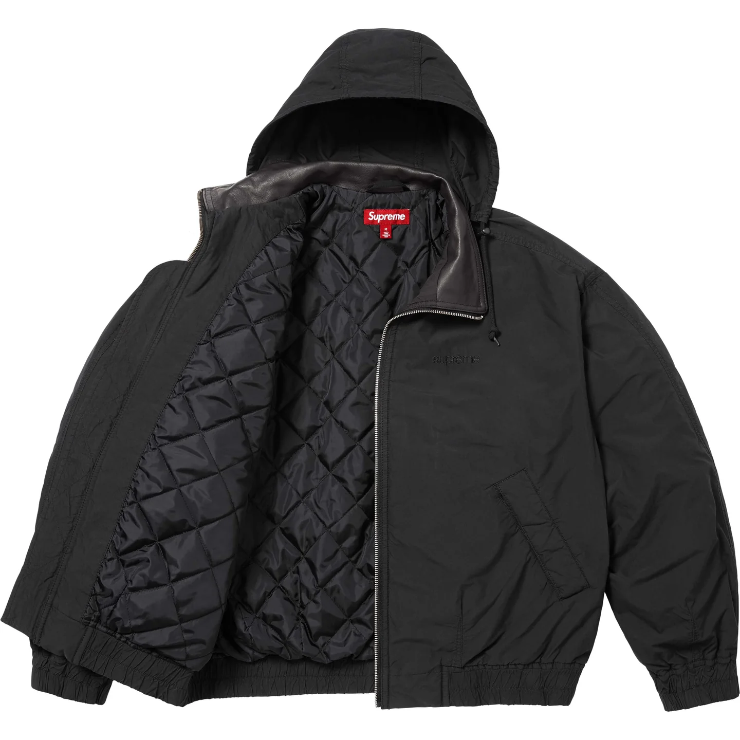 Leather Collar Utility Jacket | Supreme 25ss