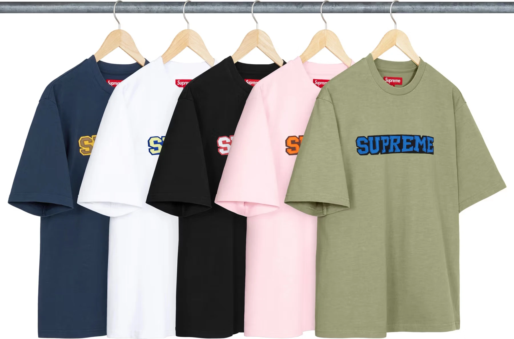Satin Appliqué S/S Top | Supreme 25ss