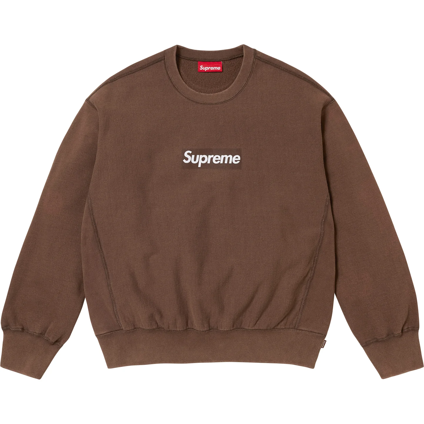 Washed Box Logo Crewneck | Supreme 25ss