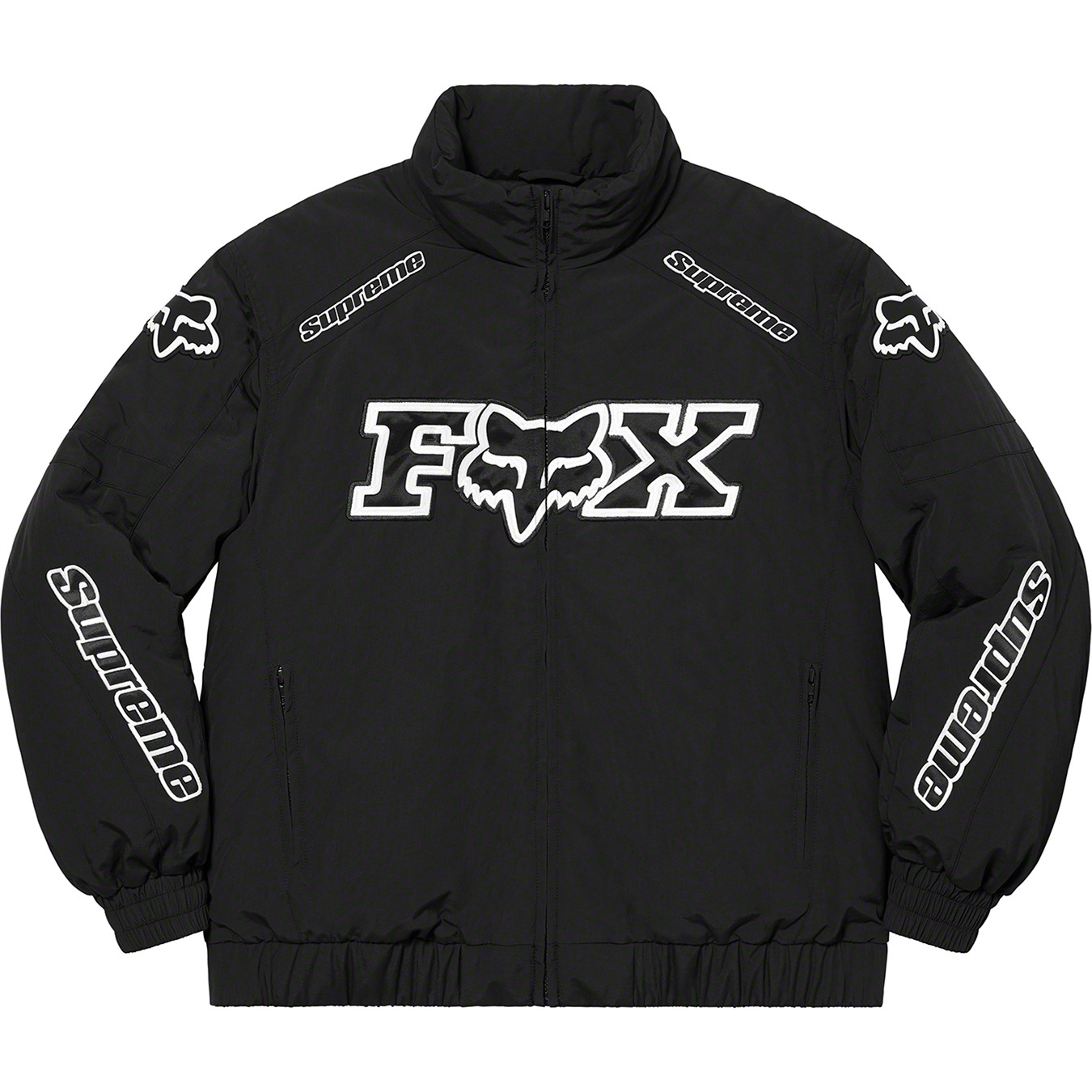 Supreme®/Fox® Racing Puffy Jacket | Supreme 20fw