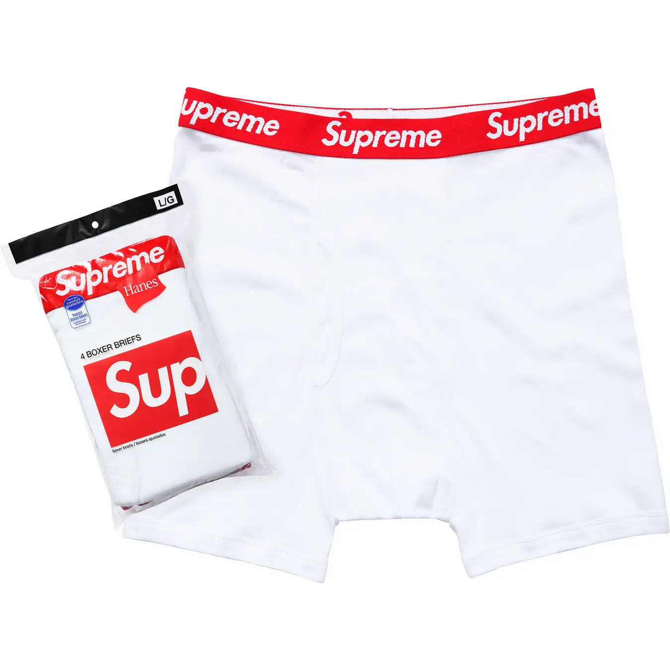 Supreme®/Hanes® Boxer Briefs (4 Pack) | Supreme 23ss