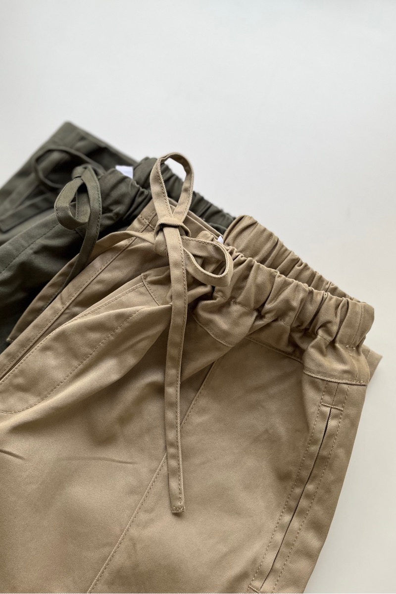 homspun 高密度ウェポンひも付き ワイドパンツ – SUSCON