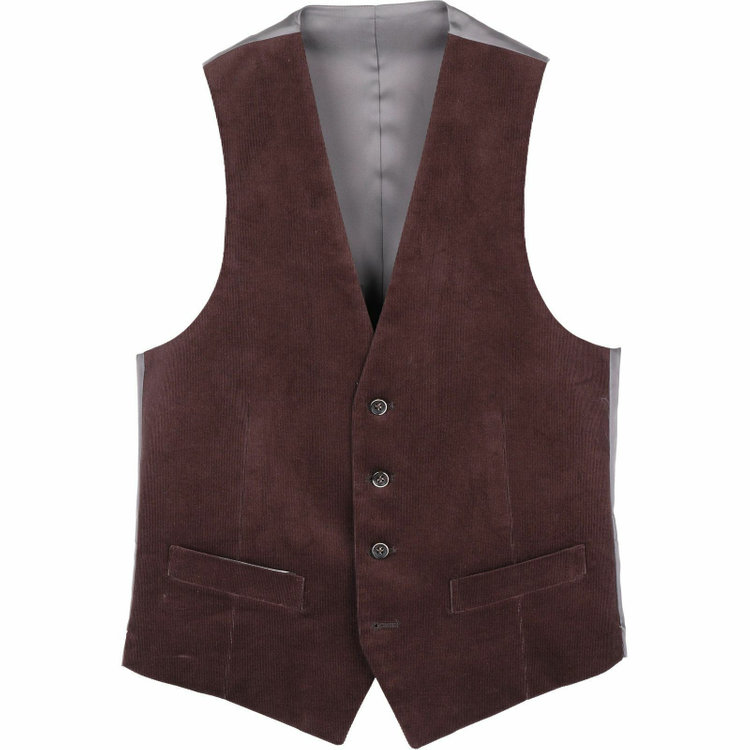 WEB限定/OUTLET】【CLASSICO TAPERED】ジレ(ベスト)/ブラウン