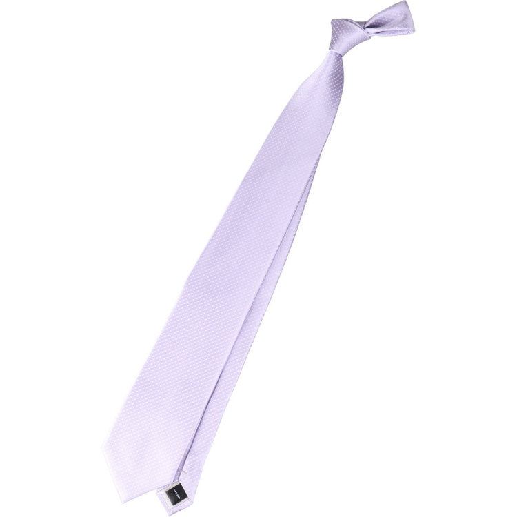 SILVER LINE】シルクドット結婚式ネクタイ 8.0cm幅/パープル（S-FOR