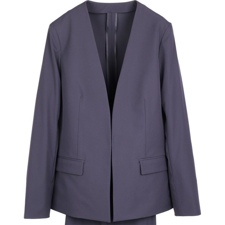 WEB限定/OUTLET】【RELAX TAPERED】【年間】ノーカラー ホック留め