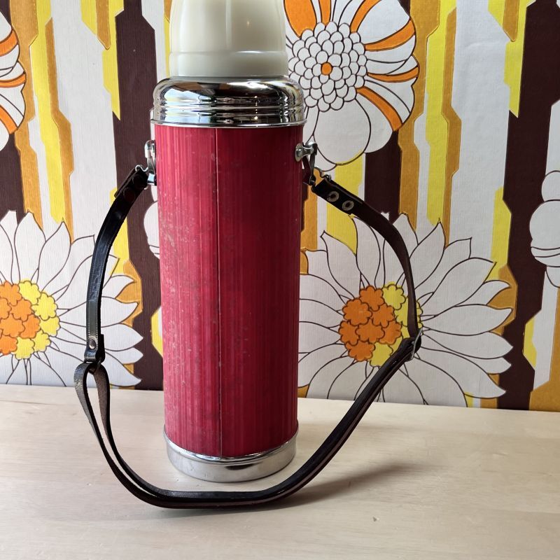 グロリア 魔法瓶水筒 ビンテージデッドストック 赤 クラシック