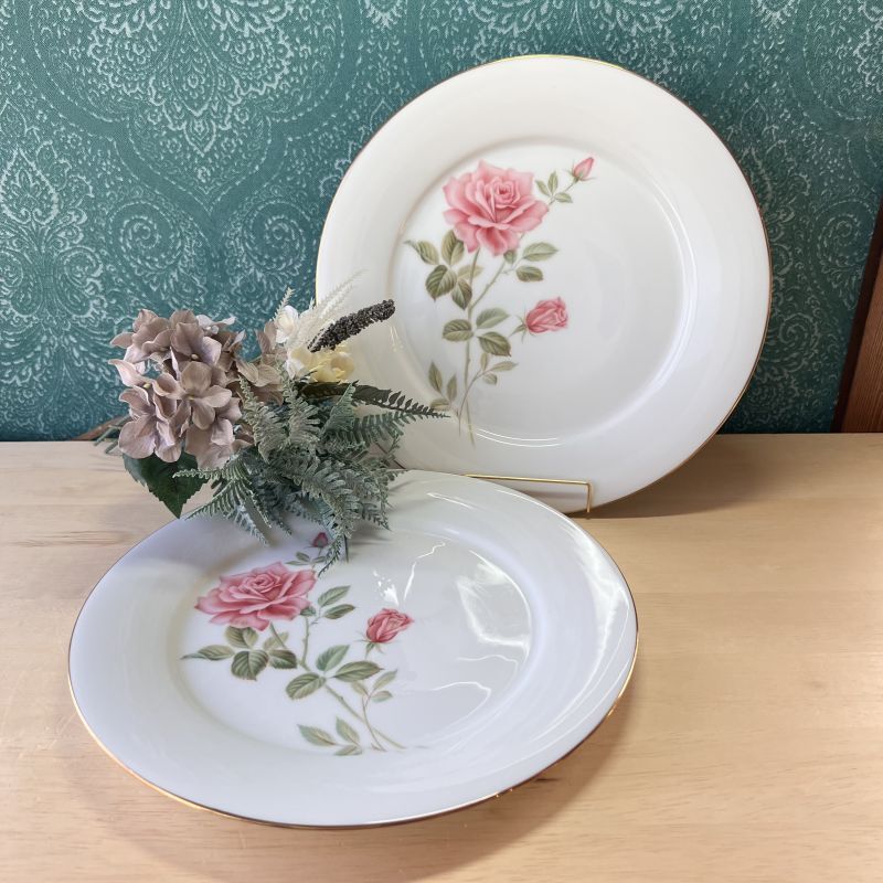 NORITAKEノリタケRC 薔薇柄の26.5cmプレート皿 各枚数 花柄