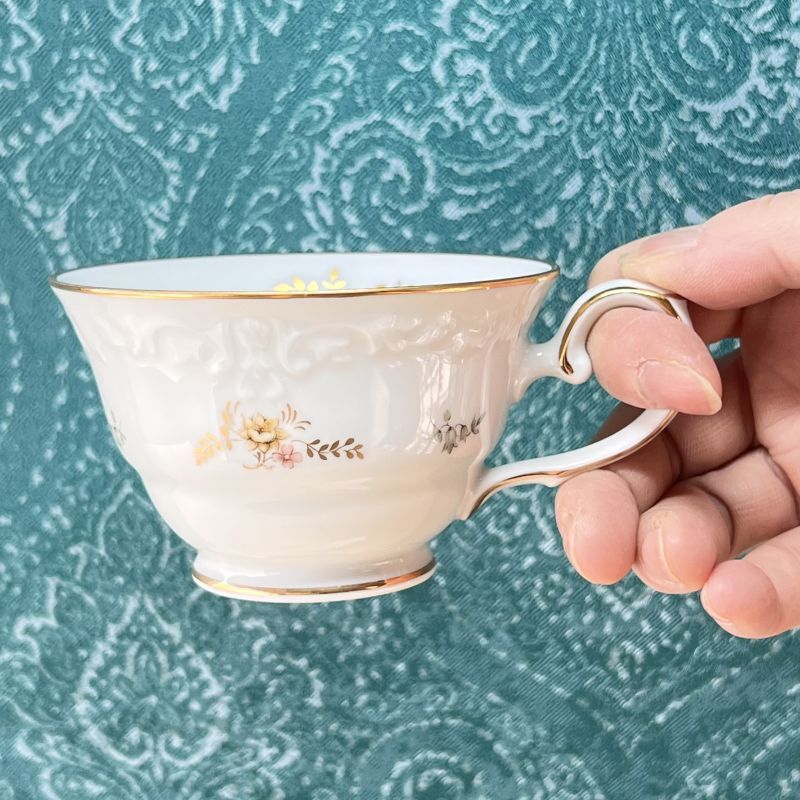 NORITAKEノリタケ アンティークローズガーデン カップ&ソーサー