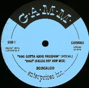 YOU GOTTA HAVE FREEDOM/BOOGALOO/ブーガルー｜HIPHOP/R&B｜ディスク
