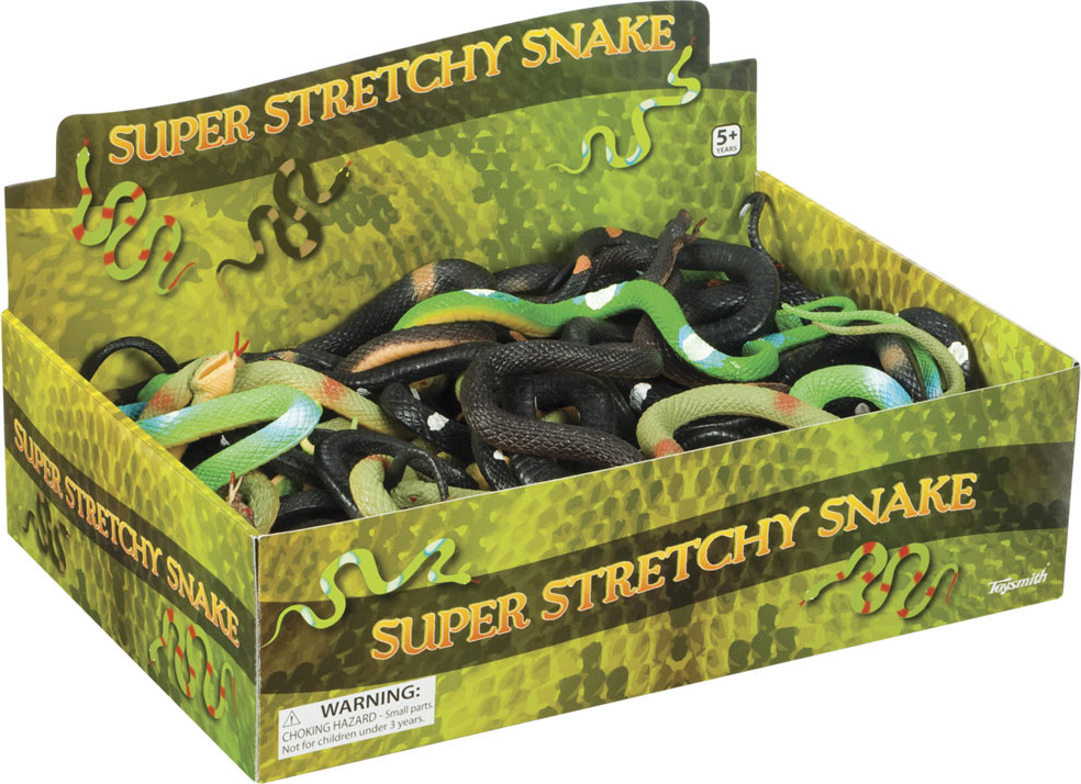 SUPER STRETCHY SNAKES - Jack and Josie's Toy and Candy Store