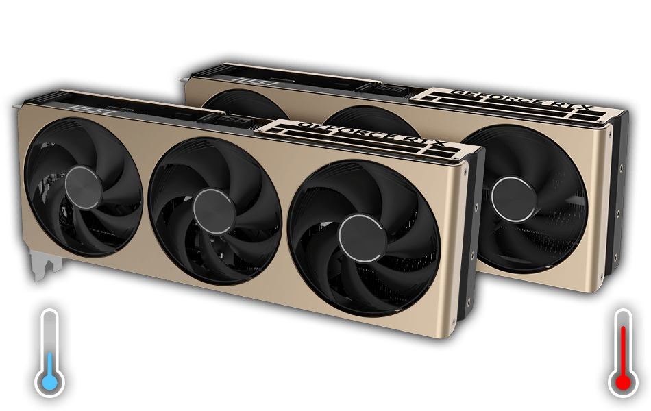 MSI GeForce RTX™ 5070 12G INSPIRE 3X OC