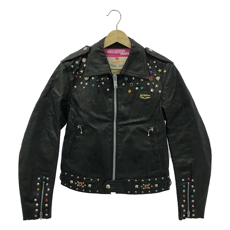 COMME des GARCONS / × Lewis Leathers / ルイスレザー ビジュー装飾