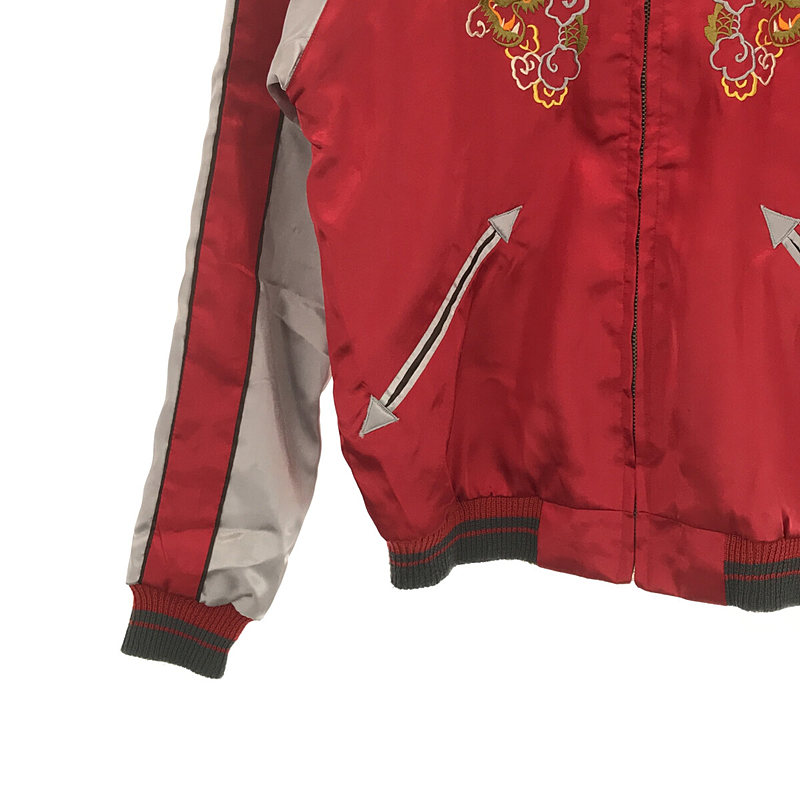 Clover Leaf クローバーリーフ サテン リバーシブル スカジャン