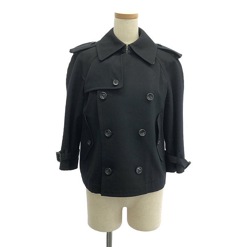 ウール ショート トレンチ コート | ブランド古着の買取・委託販売 KLD