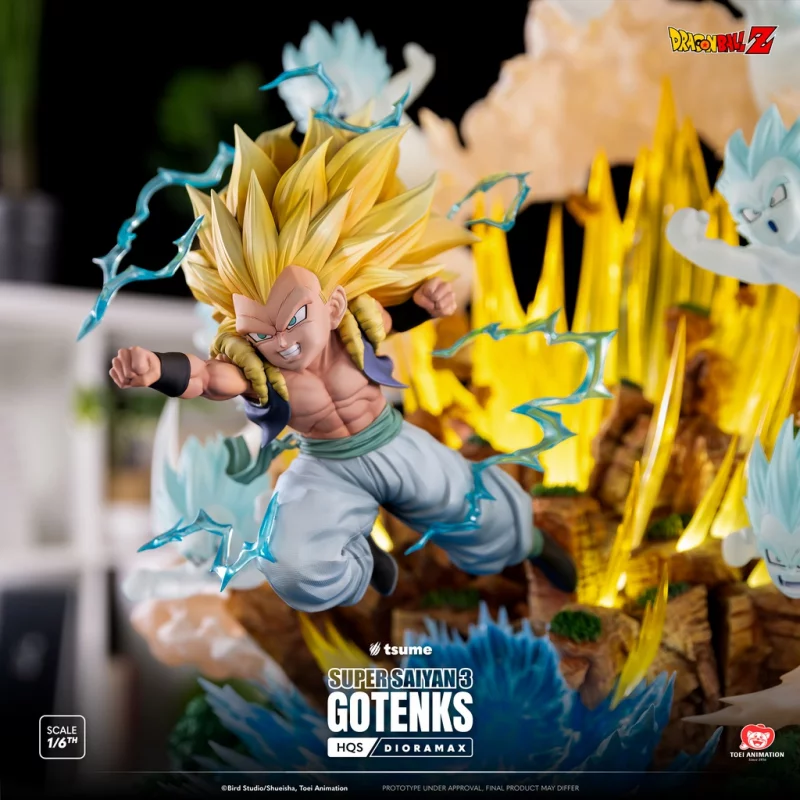 Dragon Ball Z Statue 1/6 Super Saiyan 3 Gotenks HQS Dioramax by
