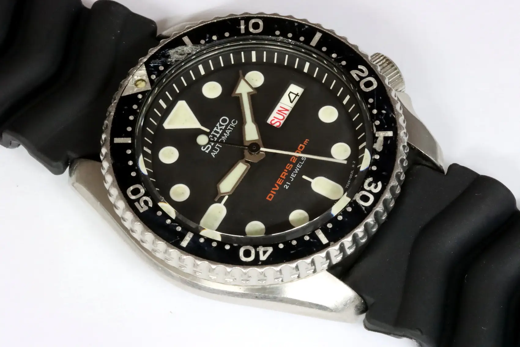 Seiko 7S26-0020 SKX007 made in Japan men's diver's watch