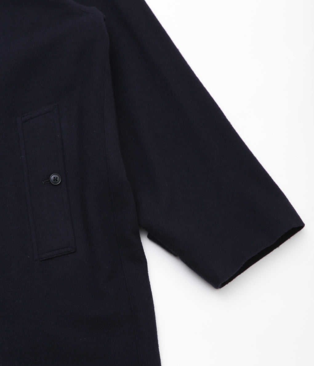 COMOLI ''カシミヤ バルカラーコート'' (NAVY) – THE STORE BY MAIDENS
