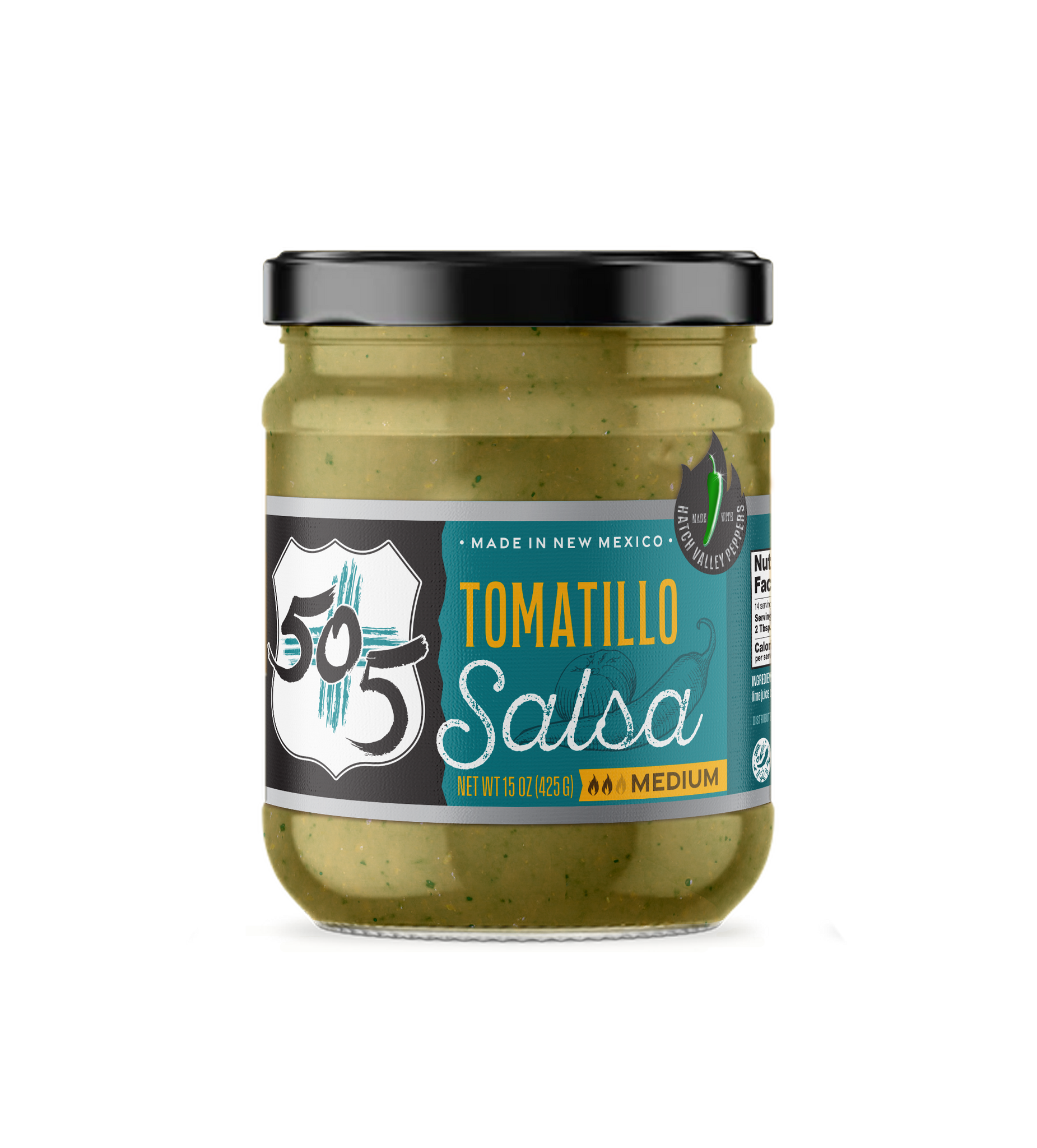 505SW™ Tomatillo and Medium Roasted Green Chile Salsa – 505