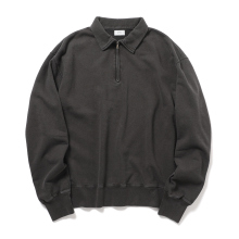 URU / ウル | HALF ZIP SWEAT - Black | 通販 - 正規取扱店 | COLLECT