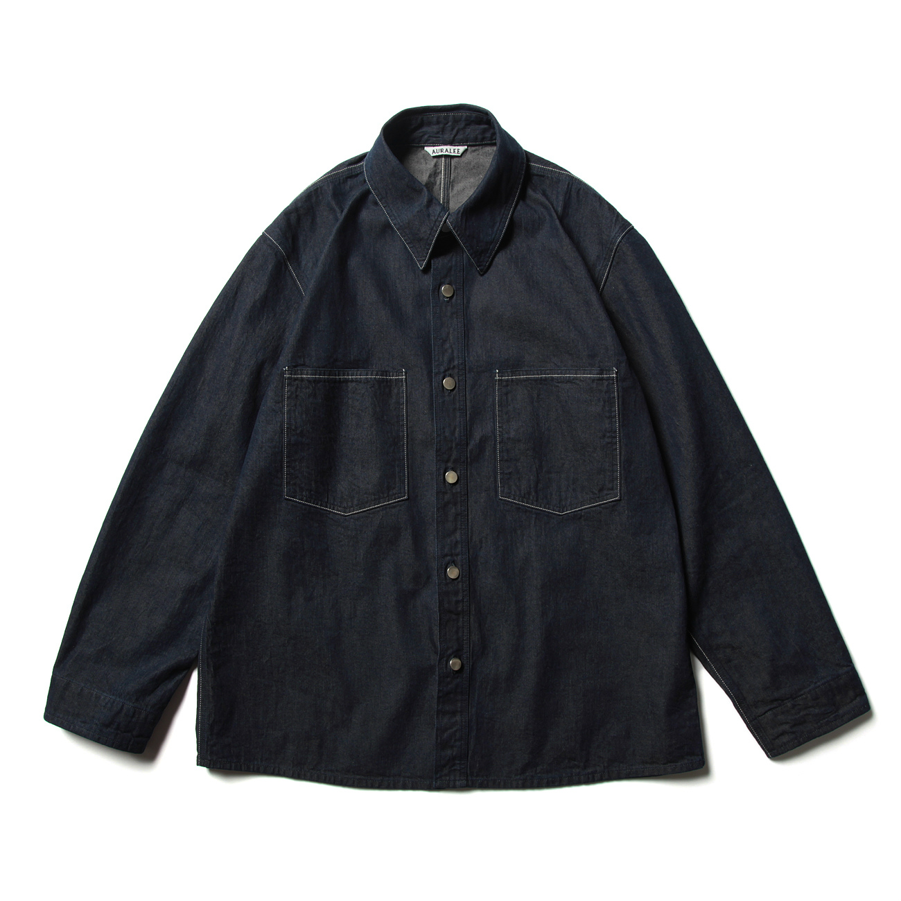 AURALEE / オーラリー | HARD TWIST LIGHT DENIM SHIRTS BLOUSON