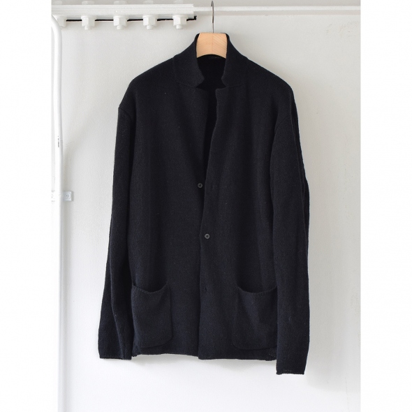 COMOLI / コモリ | カシミヤ ニットジャケット - Navy | 通販 - 正規