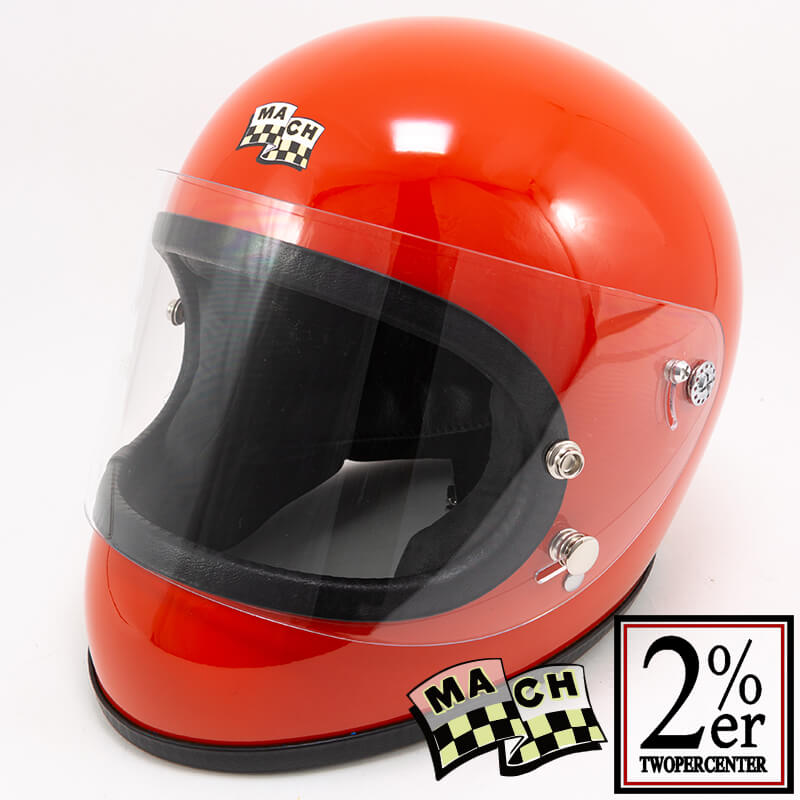 McHAL社 マックヘルメット アポロ オレンジ Apollo / 2％er